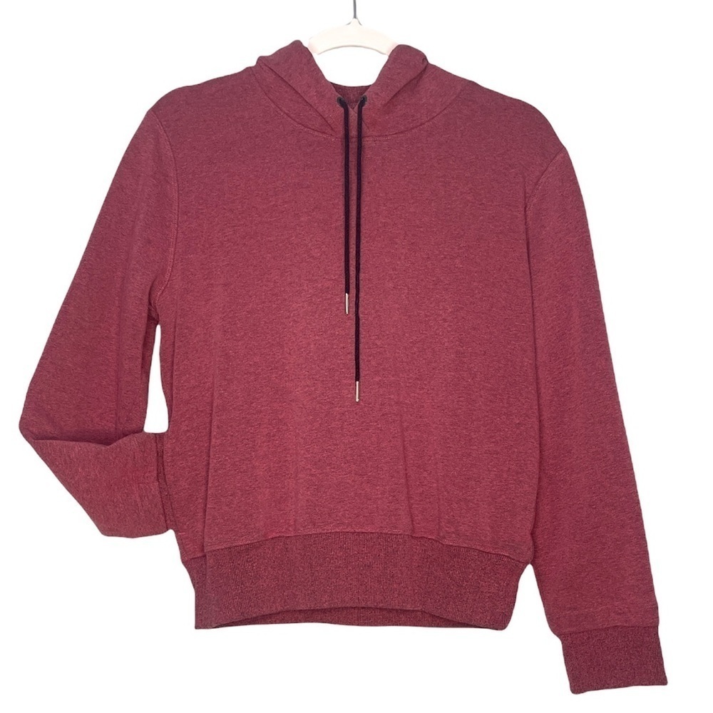 Under Armour Threadborne Burgundy Pullover Hoodie Small Casual Sporty Athletic
